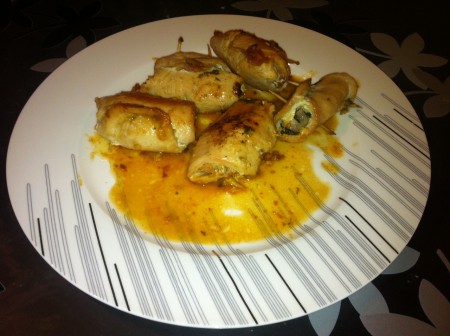 involtini di pollo 